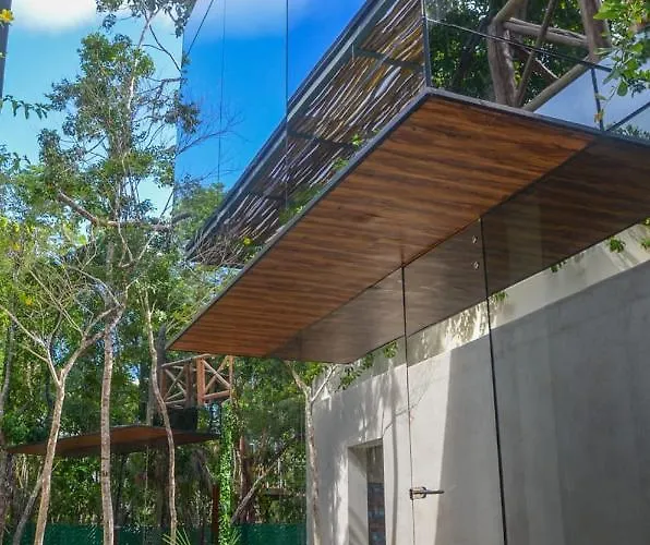 Cubo Invisible En La Selva Aparthotel Tulum